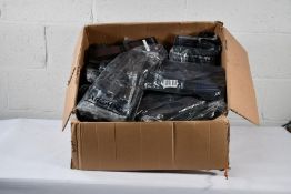 A large quantity Arcade Ranger Performance belts, assortment of colours