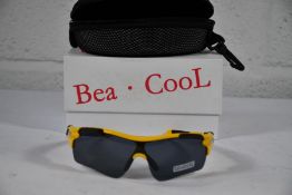 A quantity of Bea cool cycling polarized sunglasses (Approximately 50 items).