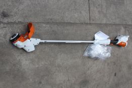 An as new unboxed Stihl FSA grass trimmer (Batteries and charger not include).