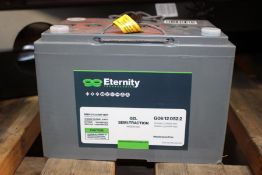 An Eternity Technologies gel semi-traction battery.