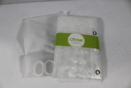 Twenty one as new OTraki Shower Curtains (180 x 200cm).