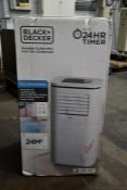 A Black+Decker Portable Air Conditioner (Ideal for rooms up to 24M sq).