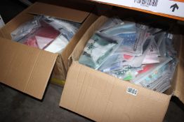 Two boxes of assorted as new clothing & related to include Airydress and trainers (Approx 80 items)