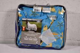 A new WeatherBeeta Comfitec essentials mesh II combo neck with seahorse print for horses (Size 6.0)