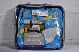 A new WeatherBeeta Comfitec essentials mesh II combo neck with seahorse print for horses