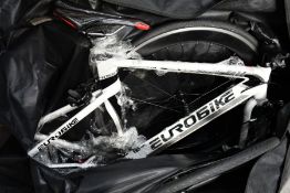 A pre-owned Eurobike OBK XC7000 lightweight aluminium road bike.