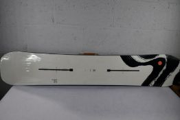 An as new men's Burton Family Tree First Cut Snowboard (Size: 160).