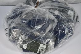 Seventeen pairs of Adidas sports socks (Various sizes).