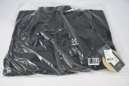 An as new Men's Haglofs Spire Mimic Vest in True Black, Size L