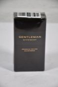 An as new and sealed bottle of Givenchy Gentleman Reserve Privee eau de parfum,100ml.