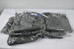 Three as new Adidas Edge Full Zip Hoodies in grey HN8866 (2XL).