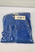 An as Adidas new Royal Blue MTS Rib Aerorea three stripe track suit (Size XL)