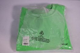 A new Lululemon perfectly Oversized Crop Crew Neon wash (Size 14)