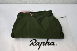 A pair of men's Rapha green technical trousers (Size W 32, 28L).