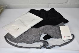 A Lululemon classic fit cotton blend white T - Shirt (Size 12 x 10