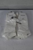 Six Packs of Three Pairs of as new Calvin Klein Sneaker Socks, UK 9-11