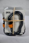 Six as new Petzl Vertigo Wire Lock Carabiners - M40A WLU.