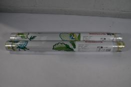 Two Rolls of Fabriano by Brunschwig & Fils Designer Wallcovering, 68.5cm x 9.14m per roll, P8019105.