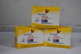 Four Abbott Freestyle Libre Sensor 2 Glucose monitoring sensors.