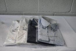 Four Charles Tyrwhitt dress/occasional shirts Slim Fit/classic fit (Collar Sizes 1 x 18, 1 x 15 1 x