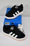 A Pair of as new Adidas Campus 00s J Originals in Black, Size UK 3.5