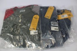 Three as new Gruezi bag WoodWool T-Shirts (2 x M, 1 x L)