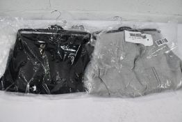 Two pairs of men's as new Reiss Brighton Pleated Front Relaxed Trousers (36