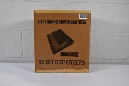 A boxed as new MD-8 DSP Echo Professional Mixer.