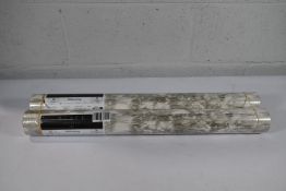 Two Rolls of Black Edition Mitoku, W919/03, 10.05m x 68.5cm per Roll.