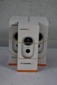 Five boxed as new Lemnoi IP cameras A3 wireless, night vision, motion sensor, indoor/outdoor usage,