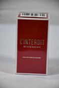 An as new and sealed bottle of Givenchy L'Interdit Rouge eau de parfum, 80ml.