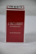 An as new and sealed bottle of Givenchy L'Interdit Rouge eau de parfum, 80ml.