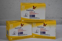 Four Abbott Freestyle Libre Sensor 2 Glucose monitoring sensors.