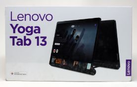 A boxed as new Lenovo YogaTab YT-K606F 13