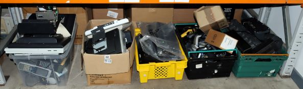 COLLECTION ONLY: A quantity of new and pre-owned electrical items and accessories.