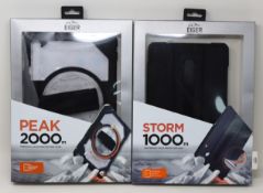Ten boxed as new Eiger Peak 2000m Cases for Samsung Galaxy Tab S7 (M/N: EGPE00141 EAN: 5055821756488