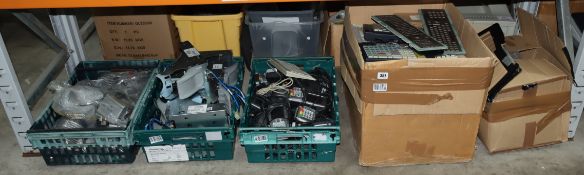 COLLECTION ONLY: A quantity of new and pre-owned electrical items and accessories.