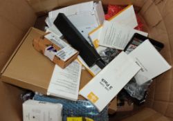 COLLECTION ONLY: A quantity of assorted new and pre-owned electrical items and accessories (Sold as