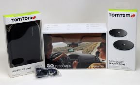 A boxed as new TomTom Go Discover 5