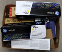 A quantity of assorted printer ink cartridges (Sold as seen),