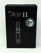 A boxed as new Arizer Air 2 Vaporizer in Carbon Black (Box sealed) (EAN: 628078800843) (Box opened).