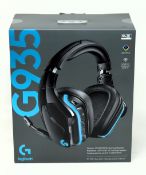 A boxed as new Logitech G935 Wireless 7.1 Surround Sound LIGHTSYNC Gaming Headset (Box sealed) (EAN: