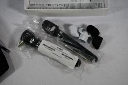 A boxed as new Welch Allyn Pocket LED Otoscope with soft case, REF 92871-BLK.