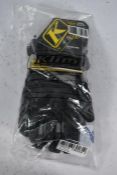 An as new pair of Klim Adventure GTX Short Gloves, Size 2XL.