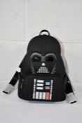 An as new Loungefly Star Wars Darth Vader Backpack.