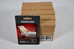 Fifty as new Samsung EVO Plus 32GB 95MBs Micro SDHC Memory Cards (Packaging sealed) (EAN: 8806088676