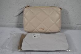 An as new Carvela Liberty Mini handbag in Bone (EAN 5045653484703).