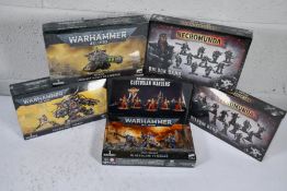 Six as new Warhammer 40,000 Miniatures to include Necromunda Orlock Gang, Necromunda Delaque Gang, G