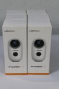 Six boxed as new Lemnoi IP Camera A3.