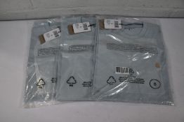 Three as new Carhart (Work In Progress) Chase T-Shirts - Icarus/Gold (S).